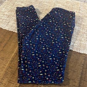 Lularoe One Size Diamond Gem leggings